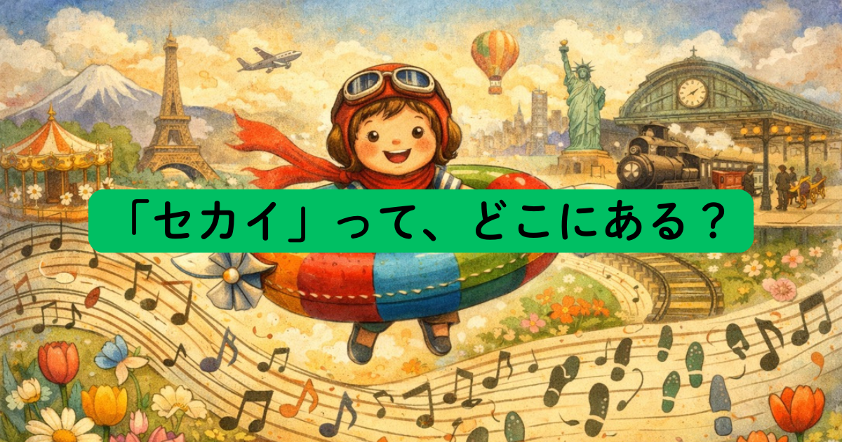 「セカイ」って、どこにある？